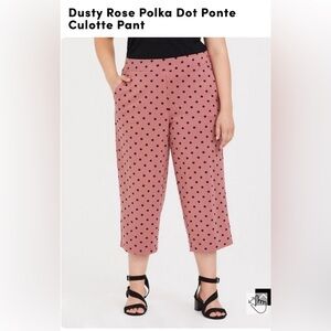 Polka dot torrid pants